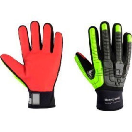 HONEYWELL NORTH Rig Dog&#153; 43-612BY/8M Impact Resistant Gloves, ANSI A6 Cut, Thermal Liner, Size 8 43-612BY/8M